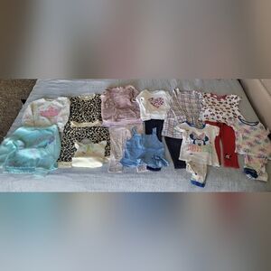 17 Piece Bundle of 4T Girl's Clothing